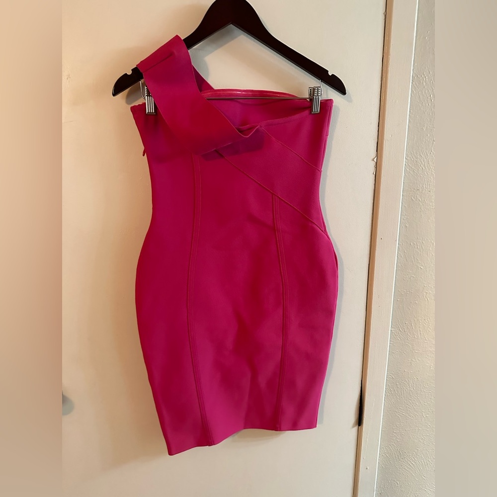 Pink party dress Sz. L